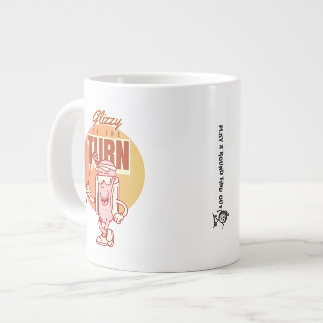 Taza De Café Gigante Día del Padre Golf Papá Divertido Glizzy En El Tur (Izquierda)