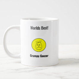 Taza De Café Gigante Día del Padre Grumpy Geezer