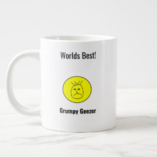 Taza De Café Gigante Día del Padre Grumpy Geezer