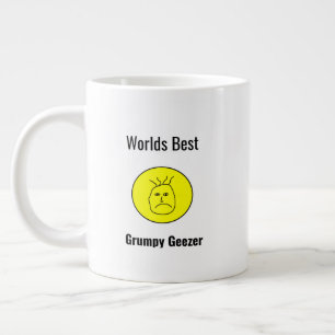 Taza De Café Gigante Día del Padre Grumpy Geezer