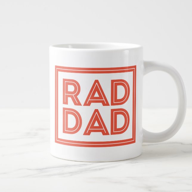 Taza De Café Gigante Día del padre - Papá loco (Derecha)