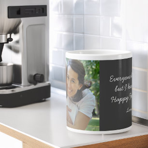 Taza De Café Gigante Día del Padre Tengo La Mejor Foto