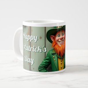 Taza De Café Gigante Día Feliz de San Patricio Duende