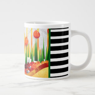 Taza De Café Gigante Día festivo dentro de los pinos!