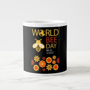 Taza De Café Gigante Día Mundial de la Miel 20 de mayo