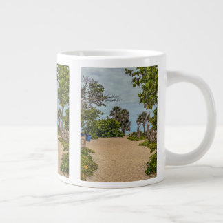Taza De Café Gigante Días de playa, nublado, bienvenida a la playa