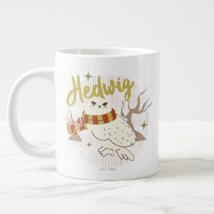 Taza De Café Gigante Dibujo del Bosque Caprichoso de Hedwig