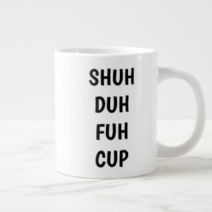 Taza De Café Gigante Dicho Divertido Frase de Cumpleaños de Compañero d