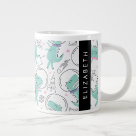 Taza De Café Gigante Dinosaurios Espaciales, Dinosaurios Cutos, Estrell