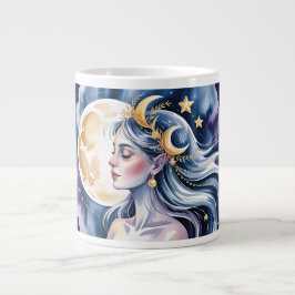 Taza De Café Gigante Diosa cósmica