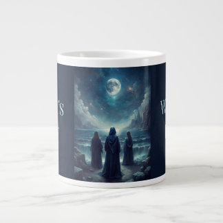 Taza De Café Gigante Diosa de la luna - Bruja mística de la bruja