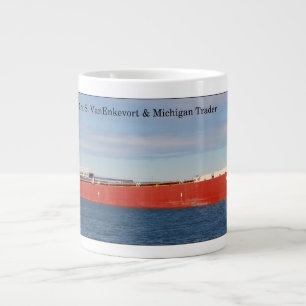Taza De Café Gigante Dirk S. VanEnkevort & Michigan Trader jumbo mug