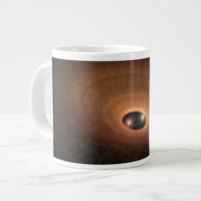 Taza De Café Gigante Disco De Dusty Material Leftover De Star Formation (Izquierda)