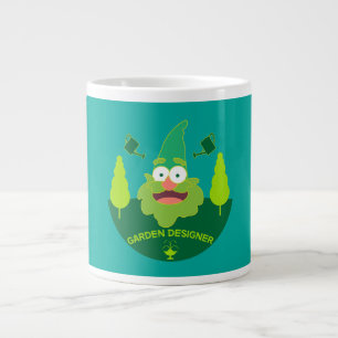 Taza De Café Gigante Diseñador de jardines Diseño de jardinería Gar