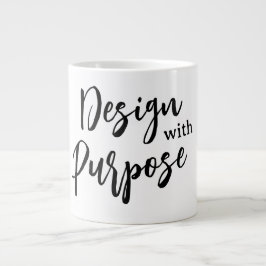 Taza De Café Gigante Diseño con propósito 