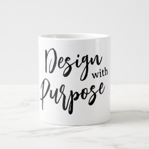 Taza De Café Gigante Diseño con propósito