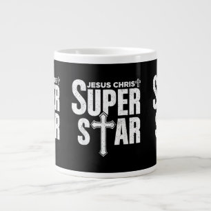 Taza De Café Gigante Diseño Cristiano Jesús Vintage Jesús Cristo Super