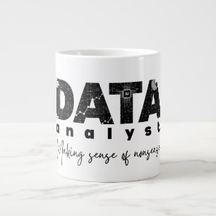 Taza De Café Gigante Diseño de analistas de datos: dar sentido a las to
