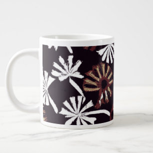 Taza De Café Gigante Diseño de Arte Boho
