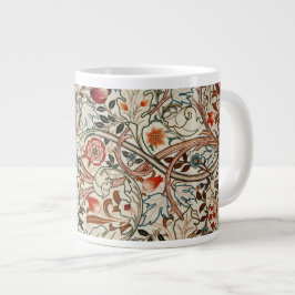 Taza De Café Gigante Diseño de arte floral Bowl William Morris