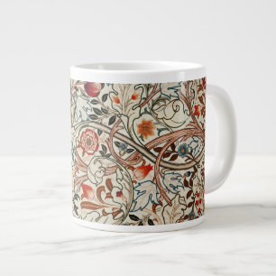 Taza De Café Gigante Diseño de arte floral Bowl William Morris