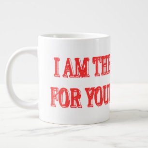 Taza De Café Gigante Diseño de artesanías "SOY LA SOLUCIÓN" Comprar