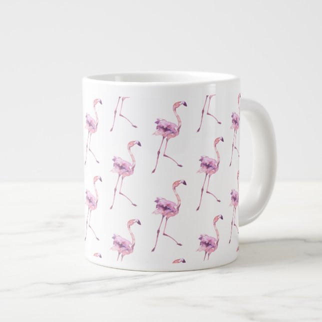 Taza De Café Gigante Diseño de la serie de flamingo de licitación 5 (Derecha)