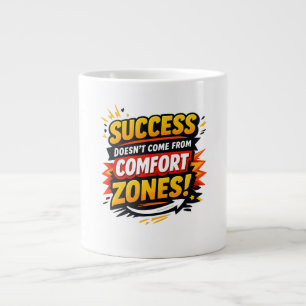 Taza De Café Gigante Diseño de Motivación