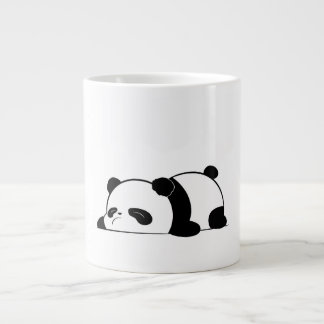 Taza De Café Gigante Diseño de Panda Cute Sleepy