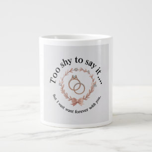 Taza De Café Gigante Diseño de peluche para amigo de chicas