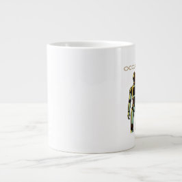 Taza De Café Gigante Diseño de robot humanoide futurista