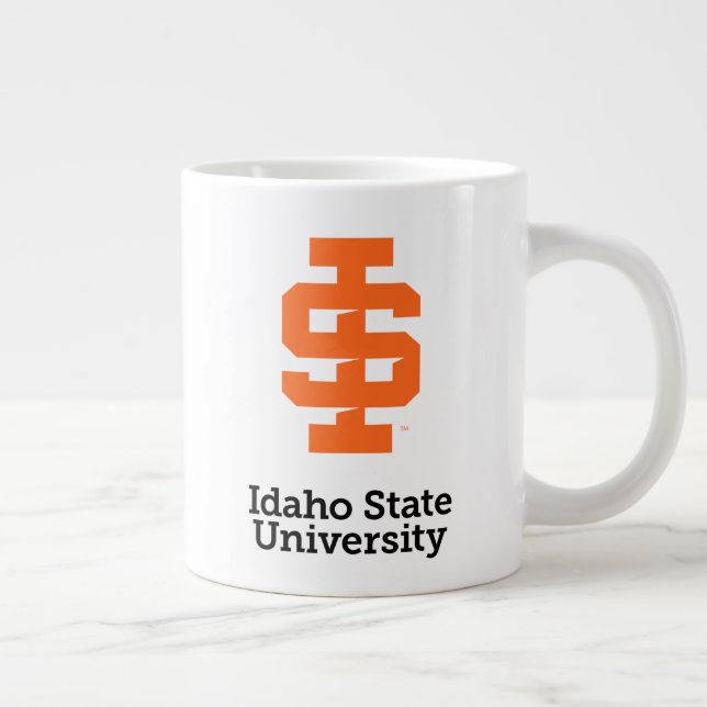 Taza De Café Gigante Diseño del Logo Oficial de la Universidad Estatal  (Derecha)