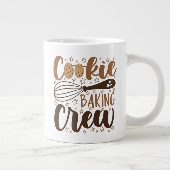 Taza De Café Gigante Diseño divertido de galletas de pan (Derecha)