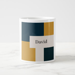 Taza De Café Gigante Diseño elegante minimalista personalizado y elegan