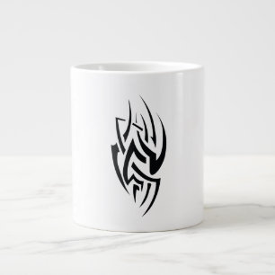 Taza De Café Gigante Diseño Inspirado en el Arte del Tatuaje Tradiciona