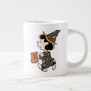 Taza De Café Gigante Disfraz de bruja Lucy de Peanuts para Halloween