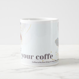 Taza De Café Gigante disfrutar de coffe
