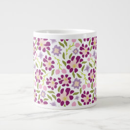 Taza De Café Gigante Ditsy floral