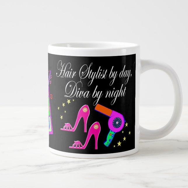 TAZA DE CAFÉ GIGANTE DIVA PERSONALIZADO (Derecha)