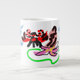 Taza De Café Gigante Diversión de verano con carbohidratos