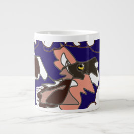 Taza De Café Gigante Diversión de Wolf