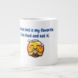 TAZA DE CAFÉ GIGANTE DIVERSIÓN Y BARRA DE DIETA