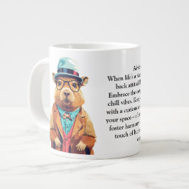 Taza De Café Gigante Divertido Consejo De Un Chigüiro