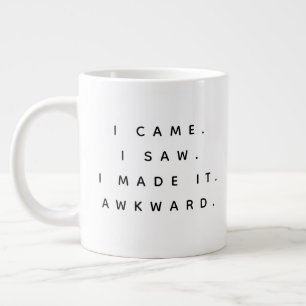 Taza De Café Gigante Divertido decir moderno