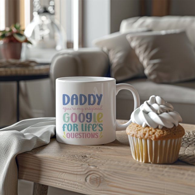 Taza De Café Gigante Divertido Día feliz del padre (Subido por el creador)
