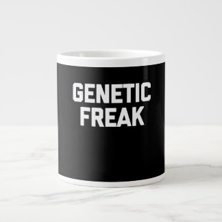 Taza De Café Gigante Divertido discurso de Freak T-Shirt genético
