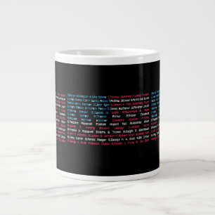 Taza De Café Gigante Divertido presidente de Estados Unidos en la lista
