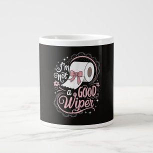 Taza De Café Gigante Divertido Vergonzoso No Soy un Buen Limpiador