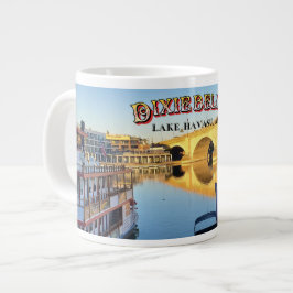Taza De Café Gigante Dixie Belle Paddle Wheeler Touring Bote