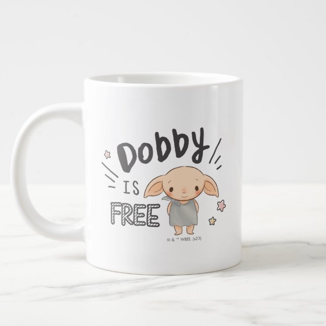 Taza De Café Gigante Dobby es libre (Izquierda)